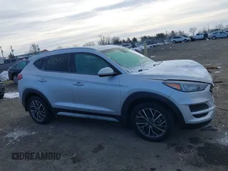 2019 Hyundai Tucson Ultimate with VIN KM8J3CAL7KU901928, listed as a IAAI auction lot 41387537 with 20,448 mi miles. Bid and sale history available at carsss.com. Image 13.