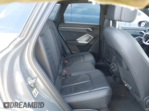 2019 Audi Q3 Premium with VIN WA1AECF34K1077065, listed as a IAAI auction lot 40826923 with 85,458 mi miles and . Bid and sale history available at DreamBid. Image 8.