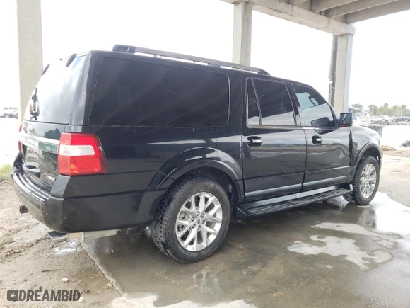 2016 Ford Expedition EL Limited with VIN 1FMJK1KT7GEF32012, listed as a Copart auction lot 80688684 with 69,845 mi miles and Salvage Title. Bid and sale history available at carsss.com. Image 3.
