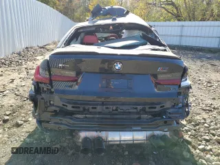 2025 BMW M3 Competition xDrive z VIN WBS33HJ03SFT87704, wystawiony jako Copart lot #77317434 z przebiegiem Nie podano mil oraz Szkoda całkowita • Salvage title. Historia ofert i sprzedaży dostępna na DreamBid. Obrazek 6.