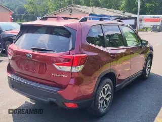 2021 Subaru Forester Premium with VIN JF2SKAJC7MH488860, listed as a Copart auction lot 66922305 with 20,535 mi miles and Salvage title. Bid and sale history available at DreamBid. Image 4.