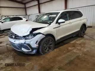 2023 Volkswagen Tiguan SE с VIN 3VVMB7AX3PM130119, выставлен на аукционе Copart как лот 45486645 с пробегом 9 287 миль миль и Списание • Salvage title. История ставок и продаж доступна на DreamBid. Изображение 1.