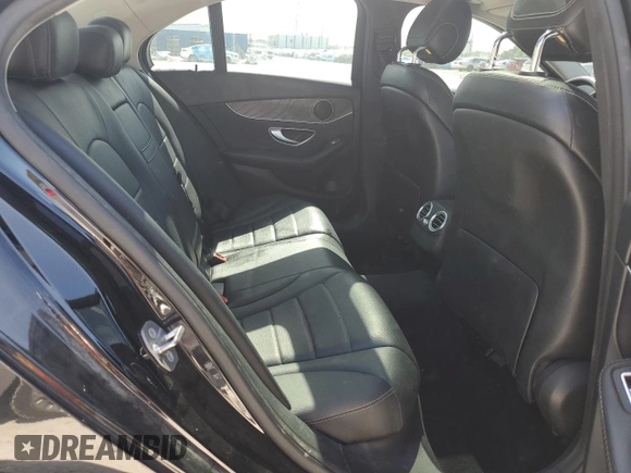 2017 Mercedes-Benz C 300 with VIN 55SWF4JBXHU210780, listed as a Copart auction lot 60922285 with 156,519 mi miles and Salvage title. Bid and sale history available at DreamBid. Image 10.