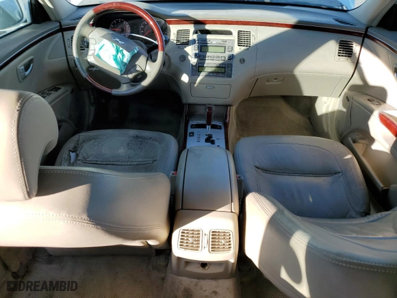 2007 Hyundai Azera SE with VIN KMHFC46F77A238884, listed as a Copart auction lot 88598615 with 153,755 mi miles and Salvage Title. Bid and sale history available at carsss.com. Image 8.