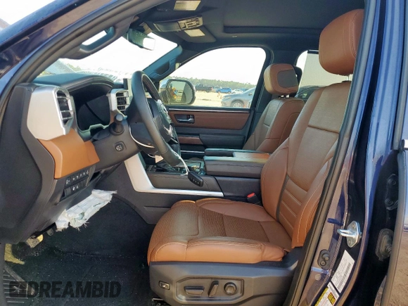2024 Toyota Tundra 1794 Edition with VIN 5TFMC5DB7RX064784, listed as a Copart auction lot 62749385 with 17,587 mi miles and Salvage title. Bid and sale history available at DreamBid. Image 7.