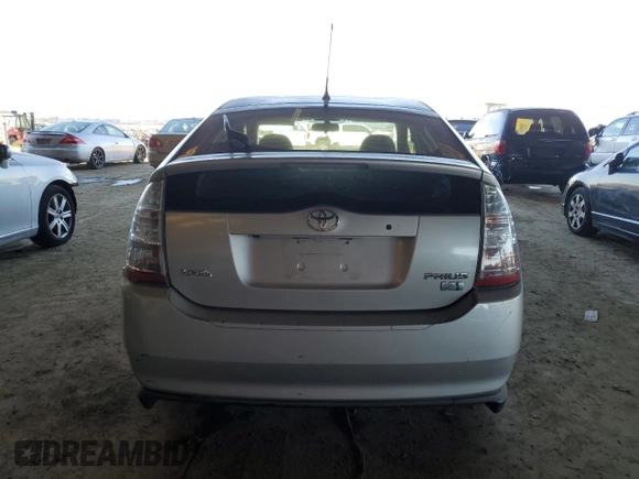 2006 Toyota Prius with VIN JTDKB20U763188296, listed as a Copart auction lot 44784665 with 208,815 mi miles and Salvage Title. Bid and sale history available at DreamBid. Image 6.