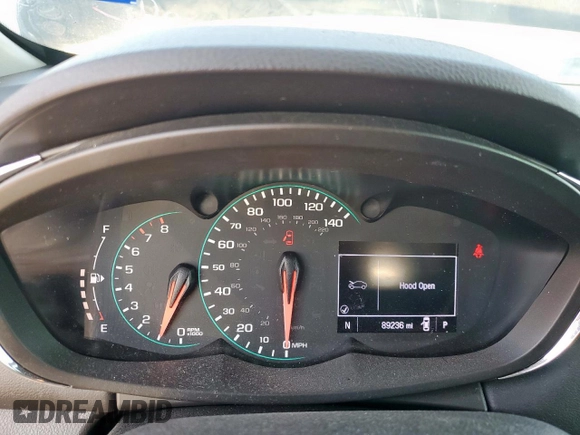 2020 Chevrolet Trax LS with VIN KL7CJKSB5LB059989, listed as a Copart auction lot 58642445 with 89,236 mi miles and Salvage title. Bid and sale history available at DreamBid. Image 9.