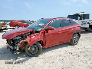 2025 Hyundai Tucson SEL z VIN 5NMJB3DE0SH487614, wystawiony jako Copart lot #58072985 z przebiegiem 3 241 mil mil oraz Szkoda całkowita • Salvage title. Historia ofert i sprzedaży dostępna na DreamBid. Obrazek 1.