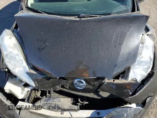 2015 Nissan LEAF SV with VIN 1N4AZ0CPXFC334701, listed as a Copart auction lot 41780655 with 66,335 mi miles and Salvage Title. Bid and sale history available at carsss.com. Image 12.