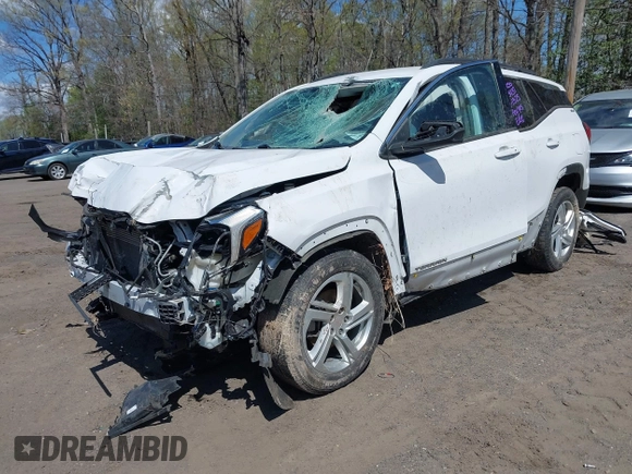 2018 GMC Terrain SLE z VIN 3GKALTEV5JL361752, wystawiony jako IAAI lot #42040941 z przebiegiem 102 731 mil mil oraz . Historia ofert i sprzedaży dostępna na DreamBid. Obrazek 2.