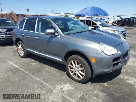 2005 Porsche Cayenne S with VIN WP1AB29P95LA64083, listed as a Copart auction lot 52481815 with 41,467 mi miles and Clean Title. Bid and sale history available at carsss.com. Image 4.