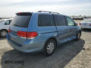 2008 Honda Odyssey EX-L z VIN 5FNRL38738B037025, wystawiony jako Copart lot #53354455 z przebiegiem 161 291 mil mil oraz Szkoda całkowita • Salvage title. Historia ofert i sprzedaży dostępna na DreamBid. Obrazek 3.