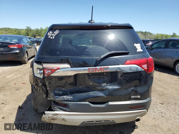 2019 GMC Acadia SLE with VIN 1GKKNRLAXKZ232286, listed as a Copart auction lot 50649824 with 116,291 mi miles and Salvage title. Bid and sale history available at DreamBid. Image 6.