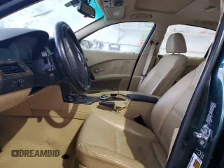 2005 BMW 5 Series 530i with VIN WBANA73585CR59510, listed as a Copart auction lot 87917795 with Not Provided miles and Salvage Title. Bid and sale history available at DreamBid. Image 7.