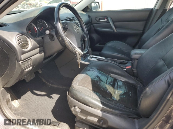 2007 Mazda Mazda6 s Touring with VIN 1YVHP80DX75M44560, listed as a Copart auction lot 52351935 with 192,827 mi miles and Salvage Title. Bid and sale history available at carsss.com. Image 7.
