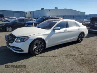 2020 Mercedes-Benz S-Class S 450 with VIN WDDUG6GB5LA502370, listed as a Copart auction lot 74552234 with 111,984 mi miles and Salvage Title. Bid and sale history available at carsss.com. Image 1.