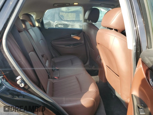 2012 Infiniti EX Journey with VIN JN1AJ0HR7CM452676, listed as a Copart auction lot 77677864 with 65,137 mi miles and Salvage Title. Bid and sale history available at DreamBid. Image 11.