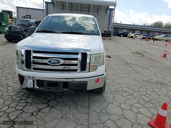 2010 Ford F-150 XL with VIN 1FTFW1EVXAKE09177, listed as a Copart auction lot 52142525 with 113,336 mi miles and Salvage Title. Bid and sale history available at carsss.com. Image 11.