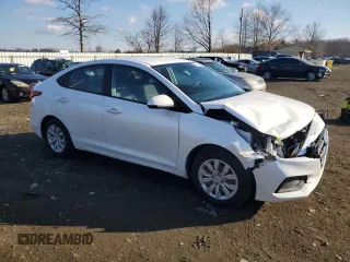2021 Hyundai Accent SE with VIN 3KPC24A68ME139002, listed as a Copart auction lot 45714285 with 67,357 mi miles and Salvage Title. Bid and sale history available at carsss.com. Image 4.