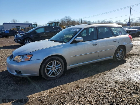 2005 Subaru Legacy Wagon (Natl) with VIN 4S3BP616357356449, listed as a Copart auction lot 53010394 with 137,726 mi miles and Salvage Title. Bid and sale history available at carsss.com. Image 1.