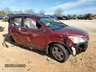2011 Honda CR-V EX-L with VIN 5J6RE4H76BL037146, listed as a Copart auction lot 49583195 with 0 mi miles and Salvage Title. Bid and sale history available at carsss.com. Image 4.