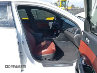 2016 Kia Optima SX Turbo with VIN 5XXGW4L25GG016639, listed as a IAAI auction lot 41937575 with 81,336 mi miles and . Bid and sale history available at carsss.com. Image 5.