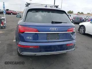 2021 Audi Q5 Premium Plus with VIN WA1BAAFY8M2022843, listed as a IAAI auction lot 42056110 with 32,036 mi miles and . Bid and sale history available at DreamBid. Image 16.