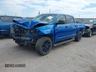 2018 Toyota Tundra 2WD SR5 with VIN 5TFEY5F16JX232154, listed as a IAAI auction lot 42025962 with 1 mi miles. Bid and sale history available at carsss.com. Image 2.