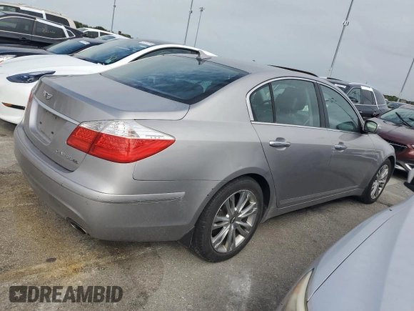 2011 Hyundai Genesis with VIN KMHGC4DF5BU127037, listed as a Copart auction lot 75053954 with Not Provided miles and Non Repairable. Bid and sale history available at carsss.com. Image 3.
