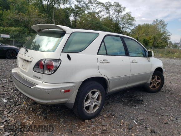 2001 Lexus RX 300 with VIN JTJHF10U610224060, listed as a Copart auction lot 73614354 with 209,504 mi miles and Clean Title. Bid and sale history available at carsss.com. Image 3.