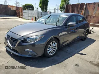 2016 Mazda 3 i Touring with VIN 3MZBM1L72GM320422, listed as a Copart auction lot 61272715 with 90,134 mi miles and Salvage title. Bid and sale history available at DreamBid. Image 1.