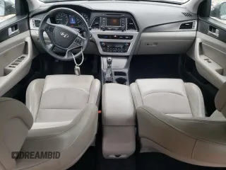 2015 Hyundai Sonata Sport with VIN 5NPE34AF3FH072555, listed as a Copart auction lot 58153545 with 128,180 mi miles and Salvage title. Bid and sale history available at DreamBid. Image 8.