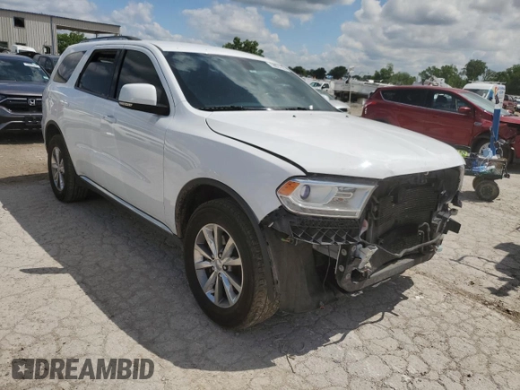 2015 Dodge Durango Limited with VIN 1C4RDJDGXFC170110, listed as a Copart auction lot 58037295 with 154,099 mi miles and Salvage title. Bid and sale history available at DreamBid. Image 4.