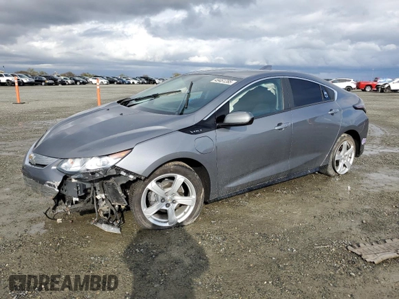 2018 Chevrolet Volt LT with VIN 1G1RC6S53JU153419, listed as a Copart auction lot 49451285 with 93,260 mi miles and Salvage Title. Bid and sale history available at carsss.com. Image 1.