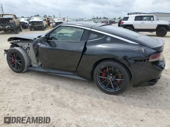 2023 Nissan Z Performance с VIN JN1BZ4BH9PM310761, выставлен на аукционе Copart как лот 54865925 с пробегом 6 541 миль миль и Списание • Salvage title. История ставок и продаж доступна на DreamBid. Изображение 2.