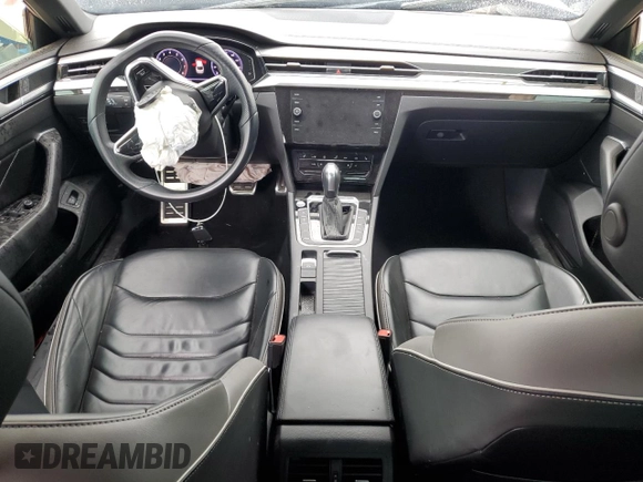 2021 Volkswagen Arteon SEL R-Line with VIN WVWSR7AN0ME007542, listed as a Copart auction lot 53160935 with 49,848 mi miles and Salvage title. Bid and sale history available at DreamBid. Image 8.