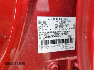2021 Ford Mustang Mach-E Premium с VIN 3FMTK3R77MMA44925, выставлен на аукционе Copart как лот 64307295 с пробегом 30 714 миль миль и Списание • Salvage title. История ставок и продаж доступна на DreamBid. Изображение 13.