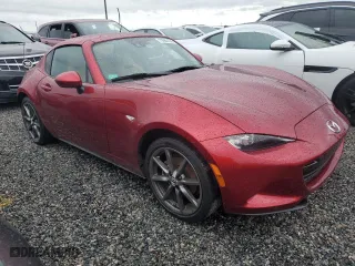 2018 Mazda MX-5 Miata RF Grand Touring with VIN JM1NDAM76J0204004, listed as a Copart auction lot 73985134 with 0 mi miles and Non Repairable. Bid and sale history available at carsss.com. Image 4.