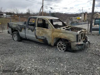 2016 GMC Sierra 1500 SLE with VIN 1GTV2MEC0GZ404139, listed as a Copart auction lot 50793285 with 0 mi miles and Salvage Title. Bid and sale history available at carsss.com. Image 4.