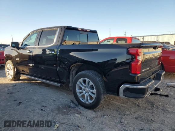2023 Chevrolet Silverado 1500 LTZ with VIN 3GCUDGE85PG123781, listed as a Copart auction lot 84432034 with 46,605 mi miles and Clean Title. Bid and sale history available at carsss.com. Image 2.