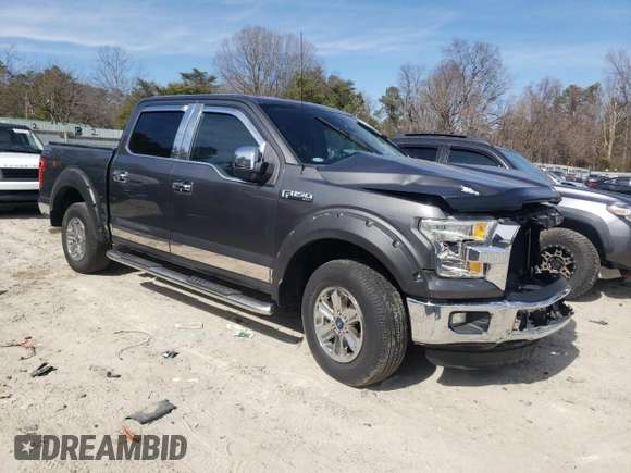 2015 Ford F-150 XLT with VIN 1FTEW1EF0FKD37563, listed as a Copart auction lot 48237495 with 91,172 mi miles and Salvage Title. Bid and sale history available at carsss.com. Image 4.