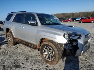 2021 Toyota 4Runner TRD Off Road with VIN JTEPU5JR8M5913297, listed as a Copart auction lot 42847565 with 84,399 mi miles and Salvage Title. Bid and sale history available at carsss.com. Image 4.