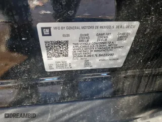 2020 Chevrolet Blazer LT with VIN 3GNKBJRS7LS622290, listed as a Copart auction lot 46069355 with 13,077 mi miles and Salvage Title. Bid and sale history available at carsss.com. Image 12.