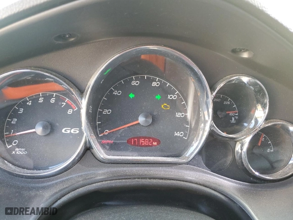 2008 Pontiac G6 GXP with VIN 1G2ZM577X84150976, listed as a Copart auction lot 76624714 with 171,582 mi miles and Salvage Title. Bid and sale history available at carsss.com. Image 9.