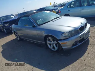 2005 BMW 3 Series 325Ci z VIN WBABW334X5PX83346, wystawiony jako IAAI lot #42159137 z przebiegiem 250 968 mil mil oraz . Historia ofert i sprzedaży dostępna na DreamBid. Obrazek 1.