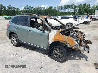 2016 Subaru Forester Touring with VIN JF2SJAXC9GH484940, listed as a Copart auction lot 59201495 with Not provided miles and Salvage title. Bid and sale history available at DreamBid. Image 4.