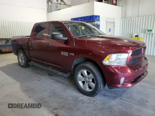 2016 Ram 1500 Express z VIN 3C6RR6KT3GG197928, wystawiony jako Copart lot #52448765 z przebiegiem 110 844 mil mil oraz Szkoda całkowita • Salvage title. Historia ofert i sprzedaży dostępna na DreamBid. Obrazek 4.