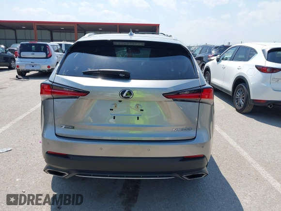 2020 Lexus NX 300 F Sport with VIN JTJSARDZ0L2235829, listed as a IAAI auction lot 42433463 with 51,360 mi miles and . Bid and sale history available at DreamBid. Image 16.