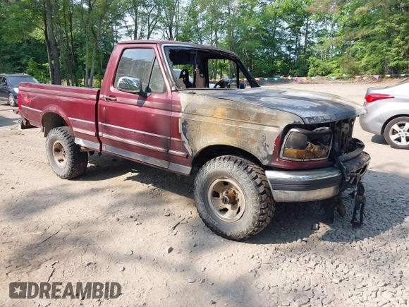 1996 Ford F-150 with VIN 1FTEF14N1TLA06585, listed as a IAAI auction lot 42393211 with Not provided miles and . Bid and sale history available at DreamBid. Image 1.