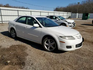 2007 Mazda 6 S Sport VE with VIN 1YVHP80D075M01992, listed as a Copart auction lot 85801814 with 94,790 mi miles and Salvage Title. Bid and sale history available at DreamBid. Image 4.